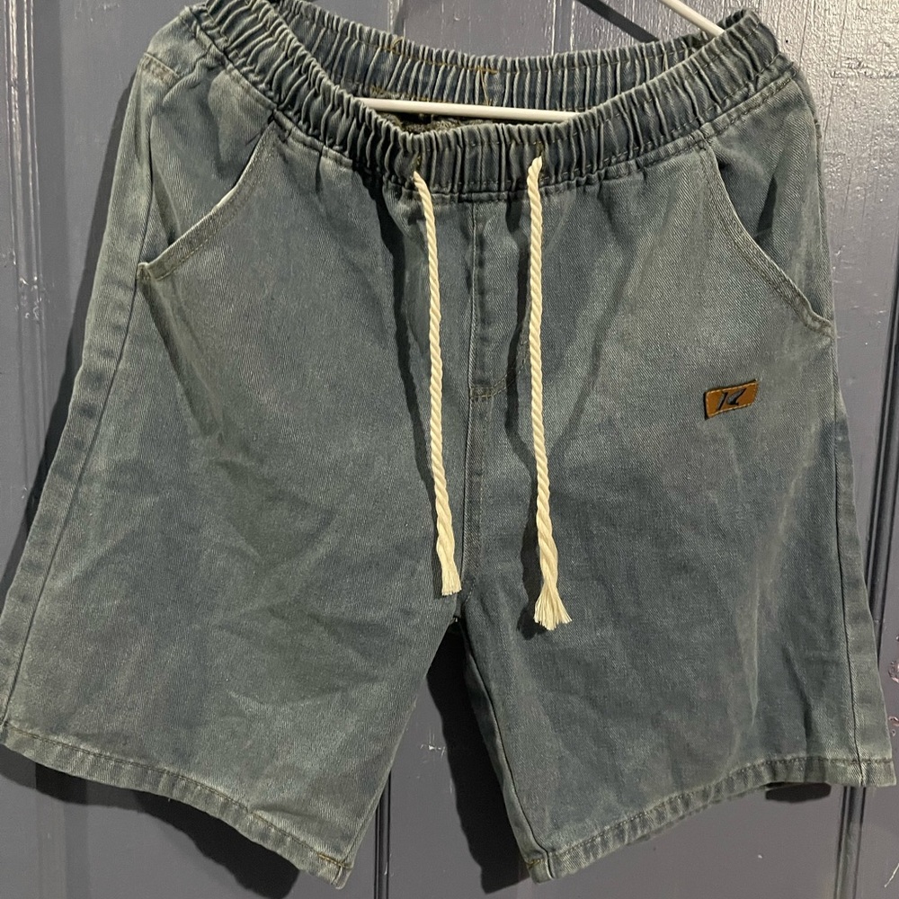 Men's Blue Casual Shorts
